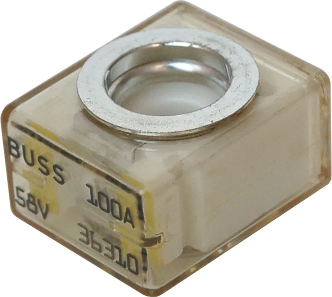 5183-BSS – BLUE SEA Fuse, Terminal Fuse MRBF 100 Amps 58 Volts DC Yellow